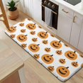 thumbnail image 5 of Halloween Simple Pumpkin Pattern Kitchen Rug Mat,Kitchen Runner Rugs Non Skid Washable,Decorative Kitchen Floor Mats for Kitchen,Sink,Laundry,17"x47.2", 5 of 7