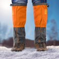 thumbnail image 1 of 1 par de Polainas Impermeables para Deportes al Aire Libre, Escalada, Senderismo, Polainas, Botas, Cubierta para Adultos(12-Naranja) EOTVIA NO, 1 of 6