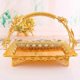 thumbnail image 5 of Fruit Snack Basket European Classic Style Gold Metal Single Layer Multipurpose Snack Basket for Living Room Gift Table, 5 of 5