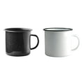thumbnail image 1 of Asobu Happy Camper Enamel Stainless Mug 16oz Set of 2, 1 of 3
