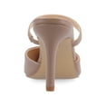 thumbnail image 4 of Journee Women's Yvon SuperNatural Shades Pointed Toe Mule Pumps, 4 of 10