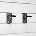 thumbnail image 3 of Proslat 13028 Vertical Bike Hook Designed for Proslat PVC Slatwall Gray, 3 of 3