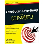 Facebook Advertising for Dummies [Paperback - Used]