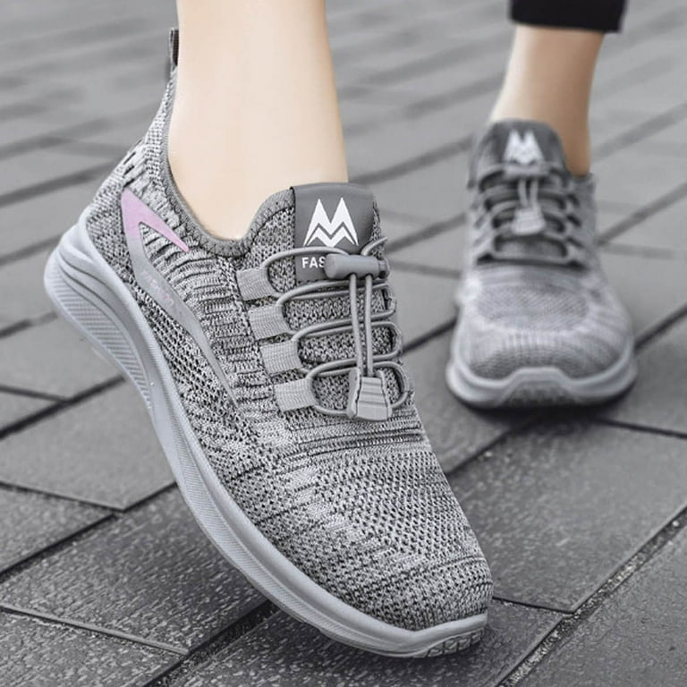 que shoes plain サイズL 24cm QYZEU Womens Flats Wide Width on Womens Sneaker for Women