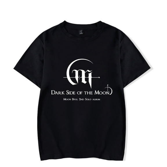 MAMAMOO Merch T-Shirt Dark Side Of The Moon Short Sleeve Women Men Unisex Top Tees