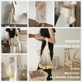 thumbnail image 2 of Labymos Sacs Fourre-Tout en Maille en Coton Biologique Sacs d'Épicerie en Maille Réutilisables Sacs de Magasinage Écologie Coton Réutilisable, 2 of 8
