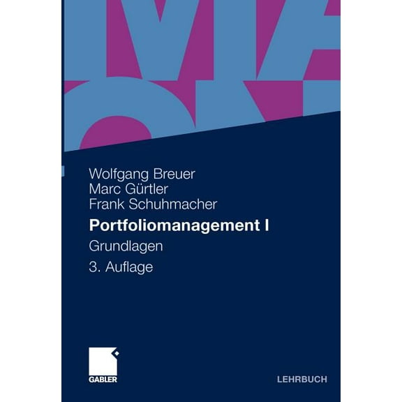 Portfoliomanagement I: Grundlagen, (Paperback)