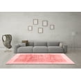 thumbnail image 3 of Ahgly Company Indoor Rectangle Solid Red Modern Area Rugs, 2' x 4', 3 of 4