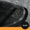 thumbnail image 4 of 6 ft. x 15 ft. Black Privacy Fence Screen HDPE Fabric with Knitted Eyelets for Chain Link Garden Fence, 4 of 5