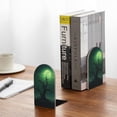 thumbnail image 5 of Sikiie Green Night Sky Moon Branches Bookends 1 Pair, Wood Bookends for Shelves, Book Ends for Shelves, Book Shelf Holder for Home Office, 5 of 7