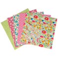 thumbnail image 2 of Singer Fabric 100% Cotton Pink Green Spring 10 Inch Square Charm, 20Pc, 2 of 12