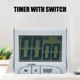 thumbnail image 3 of Countdowns Clock Kitchen Timer With Magnetic Back And Easy To Read Display, 3 of 10