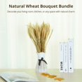 thumbnail image 4 of 120 Stems Dried Wheat Sheaves, Dried Wheat Stalks, Natural Wheat Bouquet Bundle for DIY Craft, Artificial Flowers Arrangement, Dining Table Decorations, Wedding Shooting Props, 4 of 7
