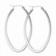 thumbnail image 5 of Pendientes grandes pendientes de Corea pendientes de acero de titanio pendientes de oro para mujer temperamento pendientes de círculo grande, 5 of 5