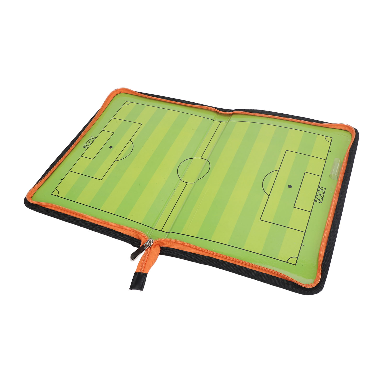 Tableau de Football, Tableau de Coaching de Soccer Effaçable à Sec Fermeture Éclair avec Marqueur pour Stylo