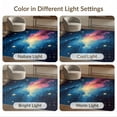 thumbnail image 7 of ODIKA 4'x6' Ultra-Soft Area Rug, Galaxy Starry Nebula Symmetrical Border Themed Theme Round None Washable, Bare feet friendly, Silk-Touch for Bedroom Home office, 7 of 7