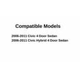 thumbnail image 2 of Driver Left Side Front Door Window Door Glass Compatible with Honda Civic / Civic Hybrid 4 Door Sedan 2006-2011 Models, 2 of 5