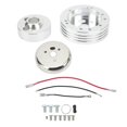 thumbnail image 4 of Flaming River Type A/ A01 56P Steering Wheel Hub Adapter, 5 and 6 Hole, Polished, Strong Bearing Capacity, 4 of 5