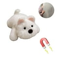 thumbnail image 3 of Vacemry under $5 4Pcs Refrigerator Sticker Doll, Cute Plush Animal Decoration with Adhesive Back, Multi-Scene Use for Home Office Gift, Soft Polyester Material for Comfortable Touch, 3 of 9
