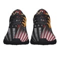thumbnail image 5 of Firefighter Thin Red Line American flag Shoes Sneakers Black Size 12, 5 of 7