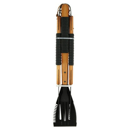 Mr. Bar-B-Q 3 Piece Sure Grip Spatula Tongs