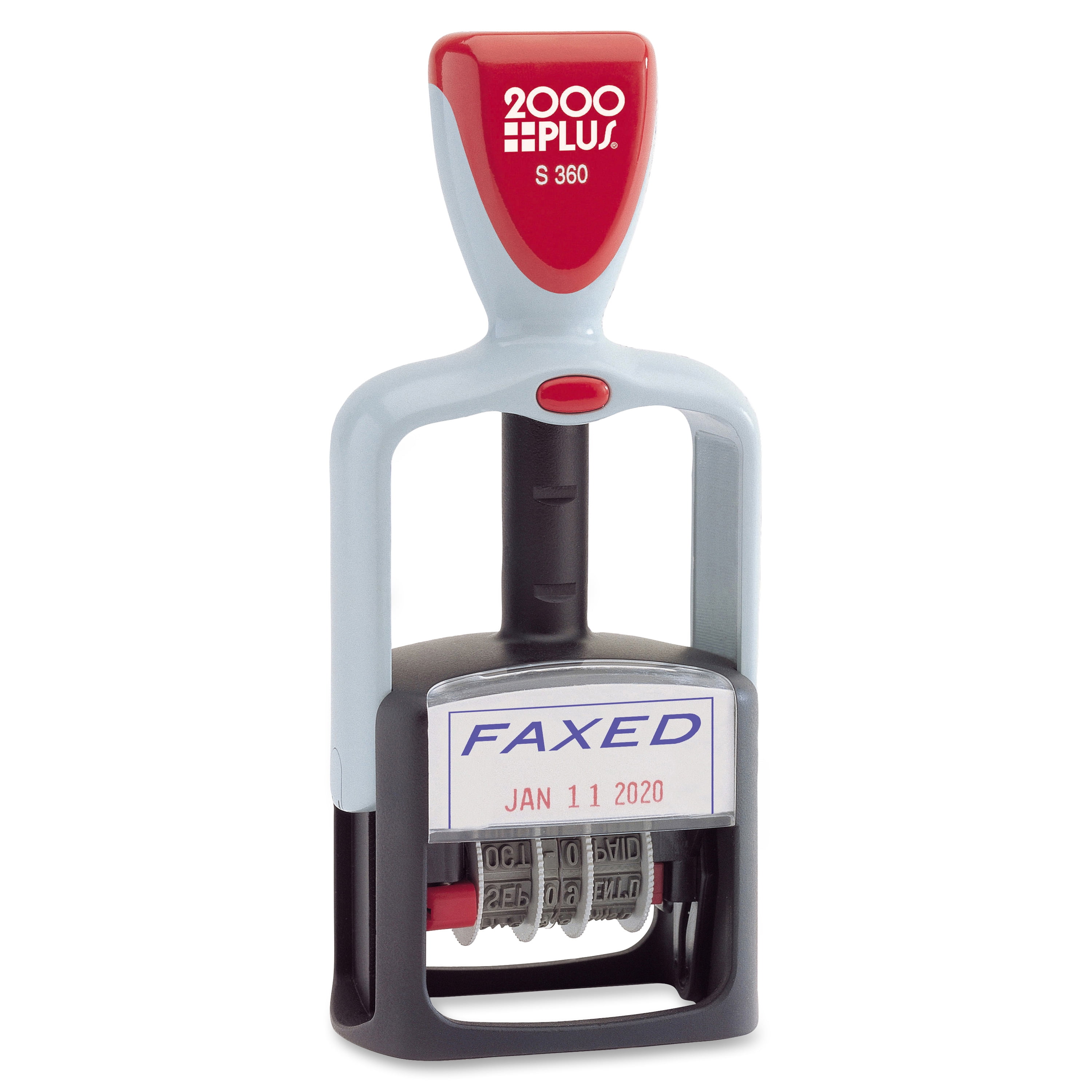 COSCO, COS061961, 2000 Plus S360 Two-color  Pad, 1 Each, Red,Blue