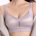 thumbnail image 5 of Njagoc3 Wireless Bras for Women V Neck Wide Straps Seamless Comfortable Underwire Free Daily Bra, 5 of 6