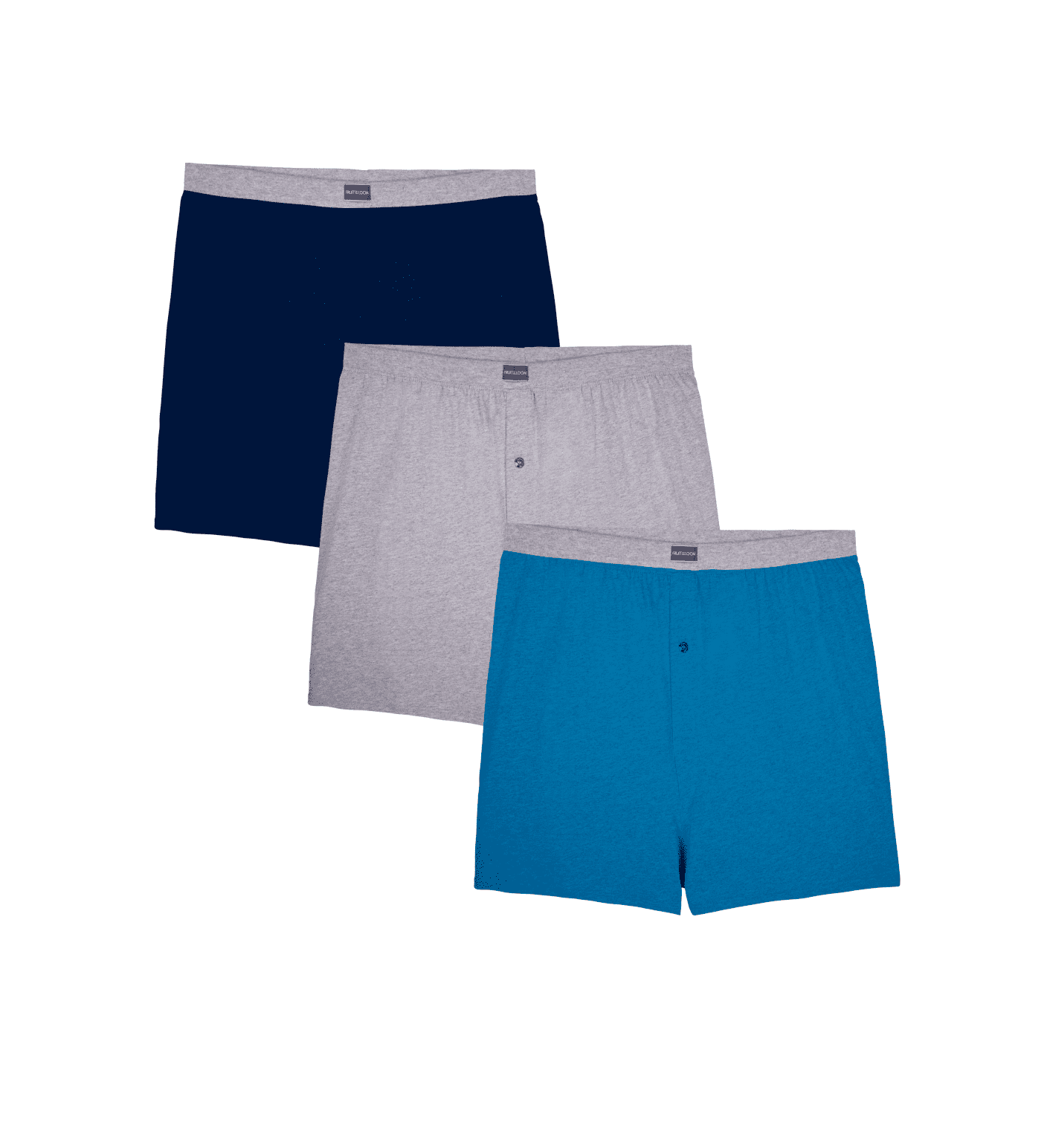 Fruit of the Loom Assorted Knit Boxers ( 3 Pack) (Men)