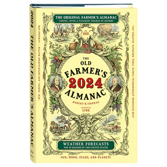 The 2024 Old Farmer's Almanac (Hardcover)
