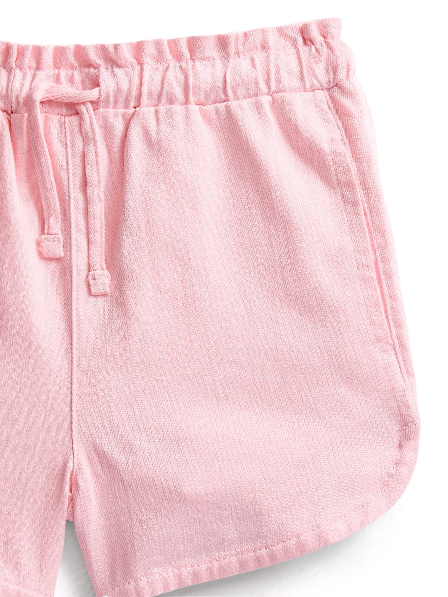 Wonder Nation Toddler Girls Soft Knit Pull On Shorts, Sizes 18M-5T
