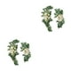 thumbnail image 3 of Toystoory Kit de flores artificiales Guirnaldas Ramos de flores de peonía realistas Blanco 80cm 2Conjunto, 3 of 6