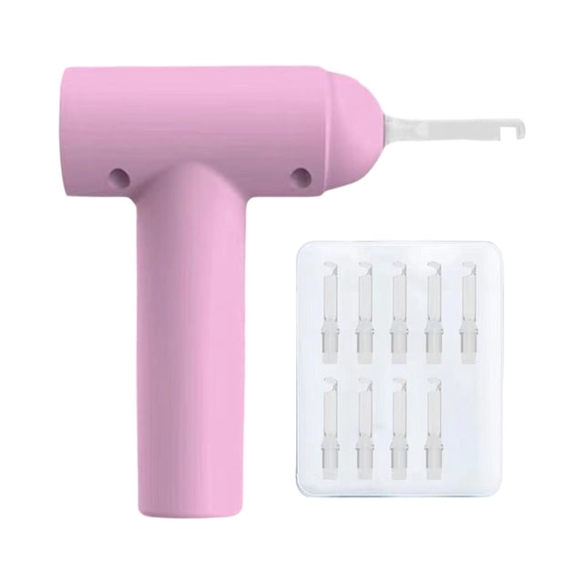 Dispositivo para mover los dientes, resistente al desgaste, compacto, herramienta para la extracción de dientes infantiles. Rosa 6 velocidades