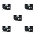 thumbnail image 3 of VONKY Label Printer Tape Portable Waterproof Anti-rust 8 Meter Shopping Mall Maker Ribbon Replacement for P-Touch Type 2 Black on White 5PCS, 3 of 6