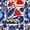 Color 4, variant on Peel and Stick Wallpaper Blue White Ceramic Tile Ornamental Floral Geometric Wall Mural 23.6in x 9.8ft Self Adhesive Removable Wall Paper Renter Friendly Wallpaper for Nursery Bedroom Cabinets