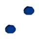 thumbnail image 4 of Platillo para plantas Cateissary 2piezas Azul, 4 of 6