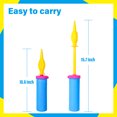 thumbnail image 4 of Balloon Pump Hand Held 2Pack, Double-Way Air Intake Portable Manual Inflator for Balloons, Yoga Balls, Balloon Garland, Party Decorations, 4 of 9