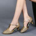thumbnail image 2 of Women's Rhinestone Sandals for Fashionable Summer Style and Comfort, 2 of 9