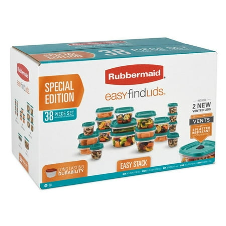 rubbermaid teal food storage