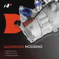 thumbnail image 2 of A-Premium A/C Compressor with Clutch Compatible with Volkswagen Jetta 2019-2021, Golf 2018-2019, Tiguan 2018-2020, GTI 2019-2020, Golf R 2019, Golf SportWagen 2019, 2 of 6
