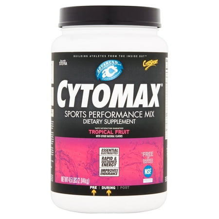 Cytosport Cytomax Tropical Fruit Sports Performance Mix, 4.5 lbs