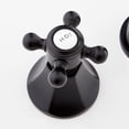 thumbnail image 3 of Signature Hardware Shwscbr801 Boca Raton 1.2 GPM Widespread Bathroom Faucet - Black, 3 of 4