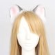 thumbnail image 4 of Diadema Zulema de gato sintética animal accesorios para el cabello cosplay Gris, 4 of 8