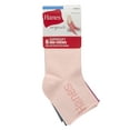 thumbnail image 2 of Hanes Women's Mid-Crew Socks, Originals Supersoft, 6-Pack, Size 8-12, 2 of 8
