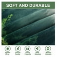 thumbnail image 4 of Blackout Curtains for Bedroom Green Tree with Fog Nature Deep Green ForestCurtains 2 Panels for Living Room Heat Blocking 53x63inch, 4 of 6