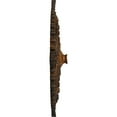 thumbnail image 4 of 29 1/8"OD x 1 1/4"ID x 4"P Haylynn Ceiling Medallion Rust Finished, 4 of 7