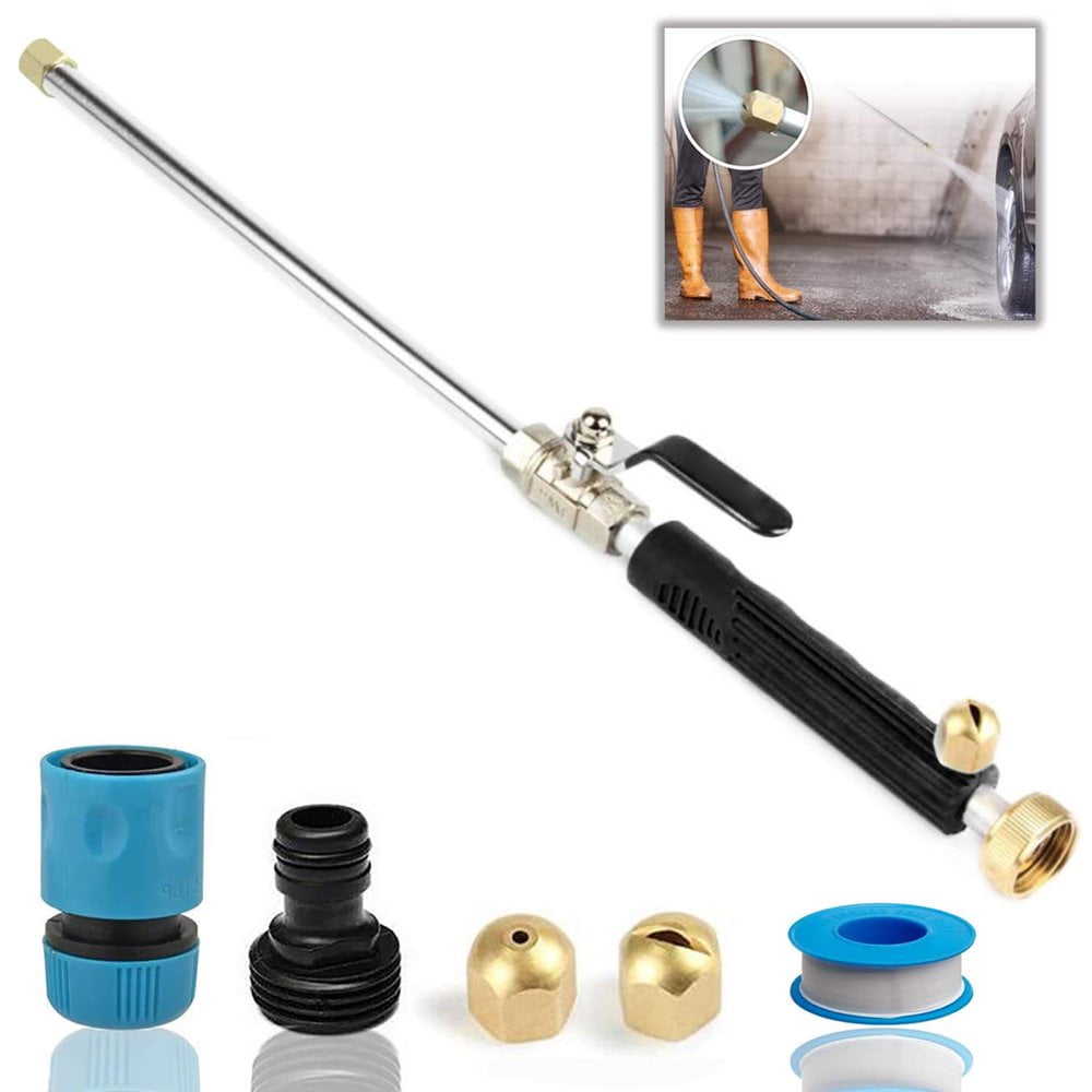 Lance Nettoyage Haute Pression Universelle - Buse Réglable 15m - Pour Voiture Et Jardin