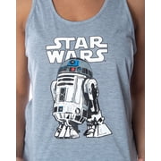 Star Wars Women's R2-D2 Beep Beep Boop Boop! Racerback Tank Shorts Pajama Set