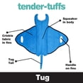 thumbnail image 4 of Juguete para Perro Snuggle Puppy Tender-Tuffs Mantarraya Azul de Peluche, 4 of 7