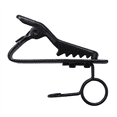 thumbnail image 3 of 15 Pcs Mini Anneau 7.5 mm Support de Microphone Clip de Collier Pratique (Noir), 3 of 7