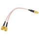 thumbnail image 3 of 4x Cable Coaxial de Antena WiFi SMA Hembra Una Tipo Y 2XSMA Macho Recto Divisor Combinador Extensión Cable RG316, 3 of 5